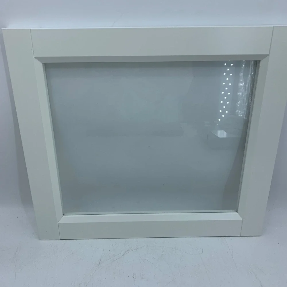 IKEA BILLY OXBERG Glass Door White 15.75x13.75 502.756.19 Replacement Part